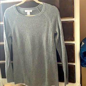 Gray- motherhood maternity sweater